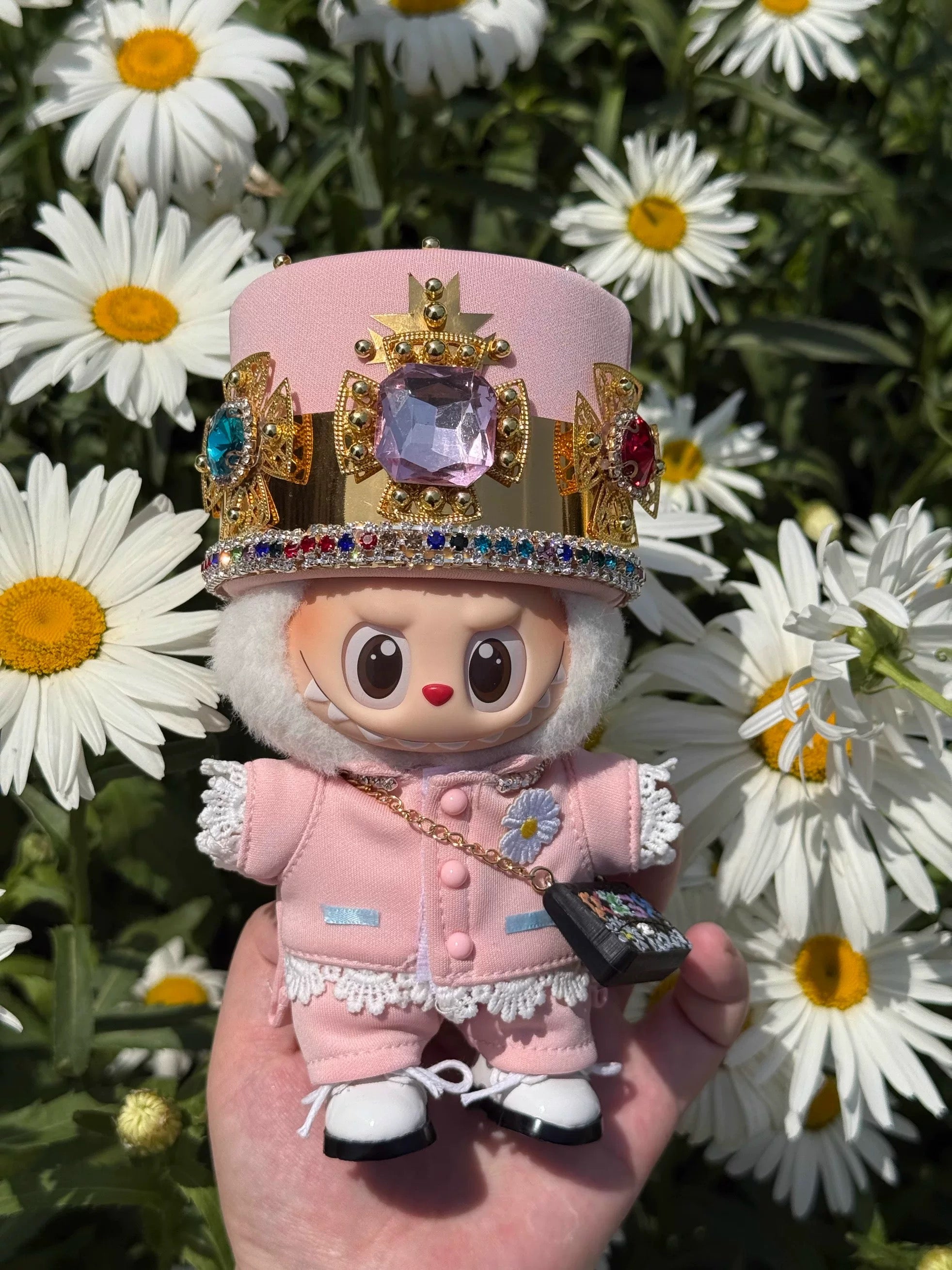 Labubu Clothes G-Dragon Pink Outfit at 2024 MAMA