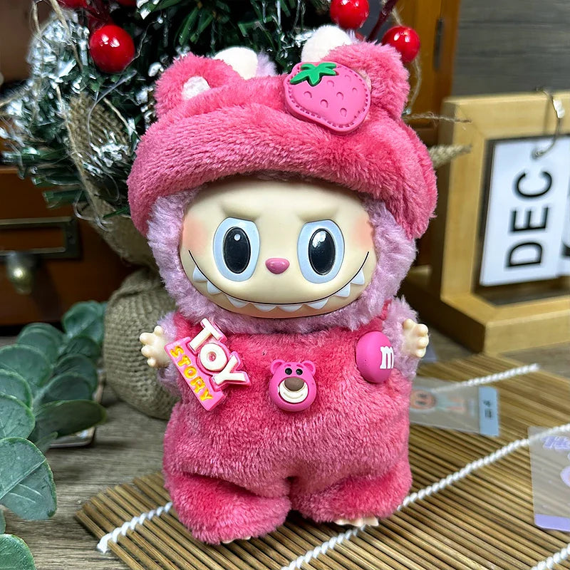 Labubu Clothes Little Strawberry Outfit