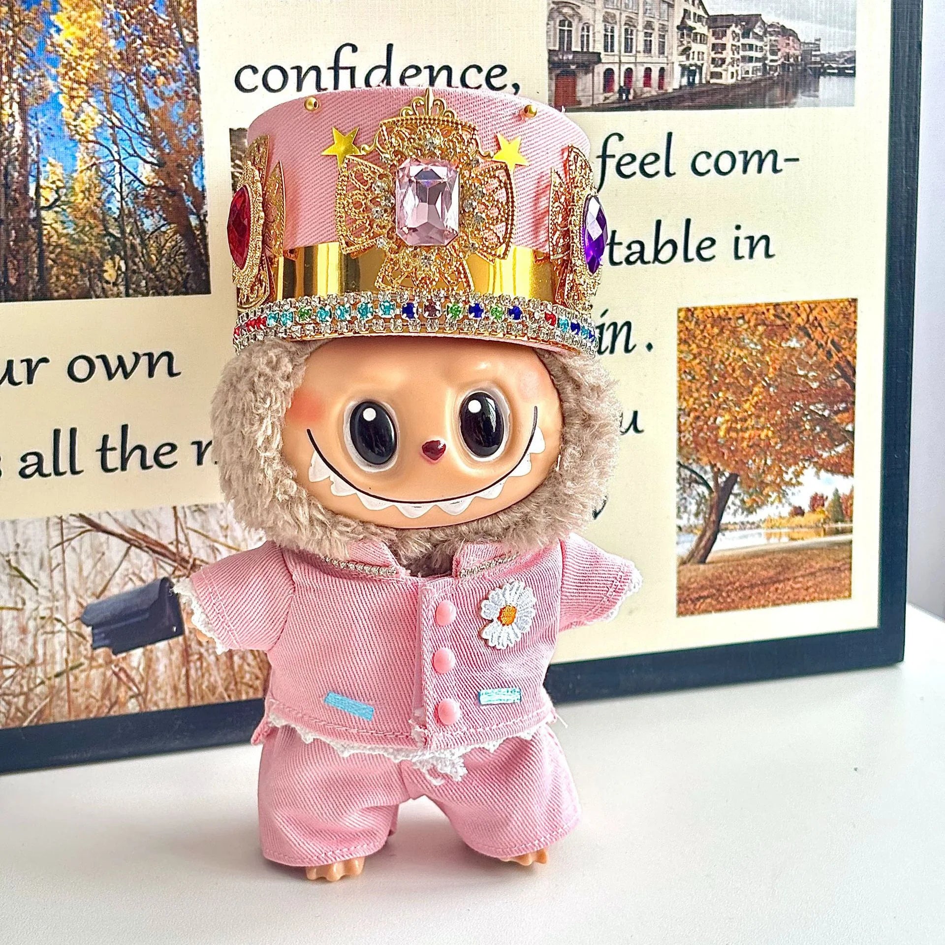 Labubu Clothes G-Dragon Pink Outfit at 2024 MAMA