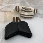 Labubu Clothes CNL Exclusive Design Knitted Overalls Three-piece Set