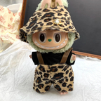 Labubu CNL Exclusive Leopard Print Leather Three-Piece Set