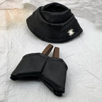 Labubu Clothes CNL Exclusive Design Knitted Overalls Three-piece Set