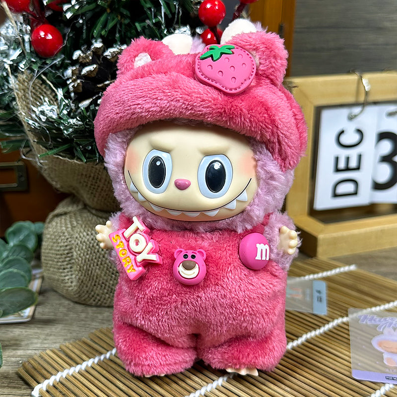 Labubu Clothes Little Strawberry Outfit