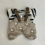 Labubu DR GC exclusive design overalls two-piece suit