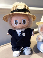 Labubu Clothes G-Dragon Deep Blue Daisy Suit Outfit