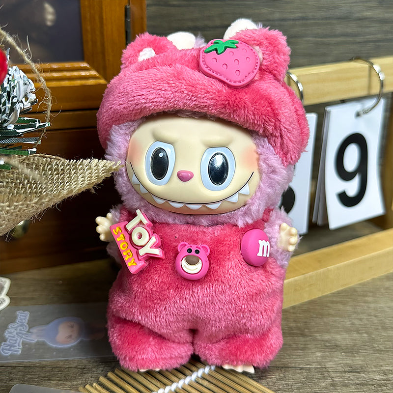 Labubu Clothes Little Strawberry Outfit