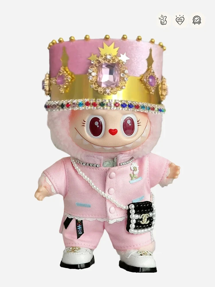 Labubu Clothes G-Dragon Pink Outfit at 2024 MAMA