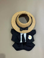 Labubu Clothes G-Dragon Deep Blue Daisy Suit Outfit