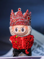 Labubu Clothes G-Dragon Red Rose and Crown