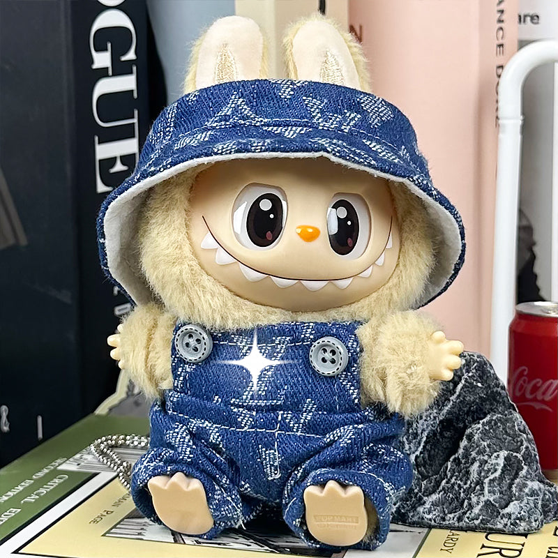 Labubu LV exclusive light blue denim