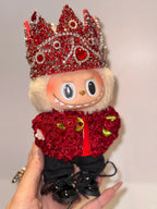 Labubu Clothes G-Dragon Red Rose and Crown
