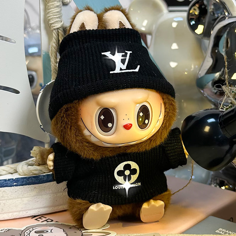 Labubu LV Exclusive Black Suit