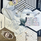 Labubu Large LV Exclusive Design White Suit